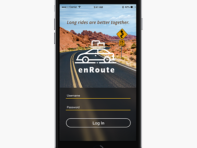 enRoute branding design ui ux