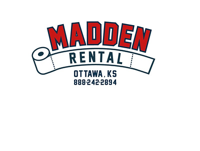 Madden Rental Logo company logo simple