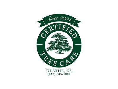 Certified Tree Care branding green local small business socialmedia tree tree logo tree service