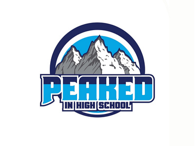 Peaked in High School Logo