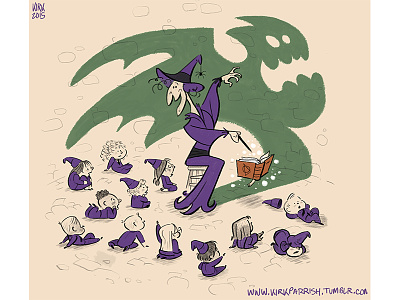 Muse animation artist cartoon character design digital art halloween illustration kidlit monster scary scbwi