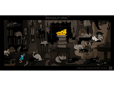 Adventure animals animation artist cartoon cats character design digital art illustration kidlit mouse scbwi