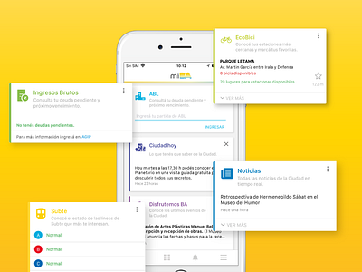"Tarjetas" - miBA mobile android app bastarp cards design ios mobile responsive store ui ux