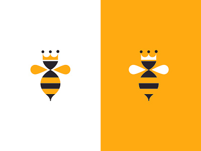 Queen Bee bee bumblebee buzz crown queen bee stripes