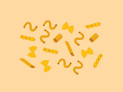 Noodles cavatappi farfalle food fusilli italy noodles pasta penne rigate rigatoni rotini