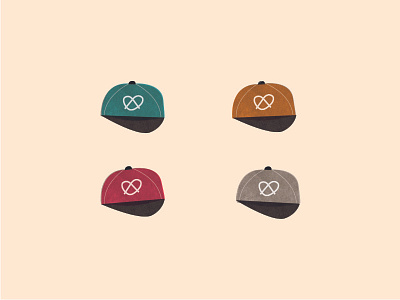 Classic Wool Pretzel Hats apparel ballcap baseball cap fashion hat pretzel sports uniform wool