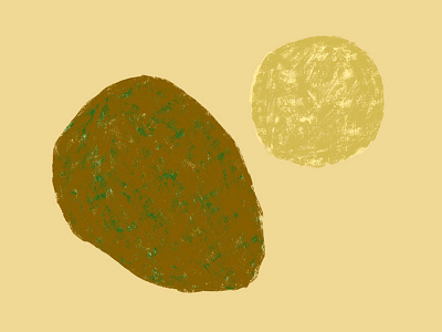 Avocado Bits avo avocado brown fruit green neutral pieces pit shapes texture