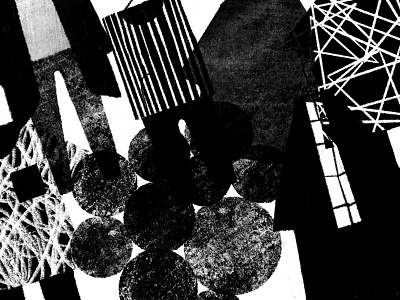 Textures black black and white bold circles collage geometric grey greyscale lines overlap shapes textures white