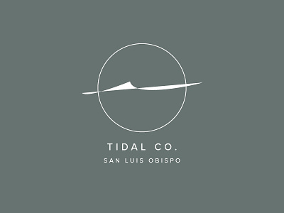 Tidal Co. | Logo branding california logo design logo mark surf