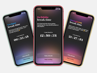 Daily UI 14 — Countdown Timer 014 app design apple countdown daily ui dailyui dailyui 014 dailyui014 figma floating gradient ios mobile timer timer app ui ux