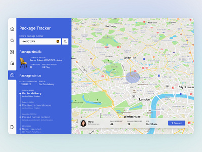 Daily UI 20 — Location Tracker 020 daily ui daily ui 020 dailyui dailyui020 figma tracker tracking tracking app ui ux web webapp webdesign