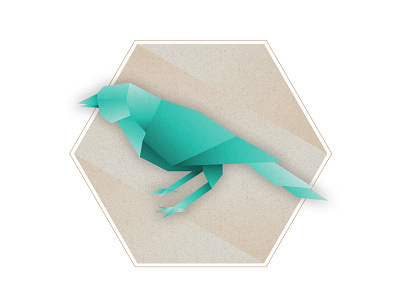 Bird bird geometric illustration polygon
