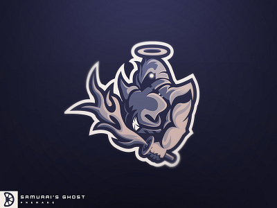 SG Mascot Logo design logo vector