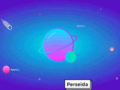 Perseida App 2d after effects animation app cosmonaut motion graphic perseida promotional video space spacial storytelling video