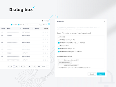 Dialog box｜UIKIT ｜Web