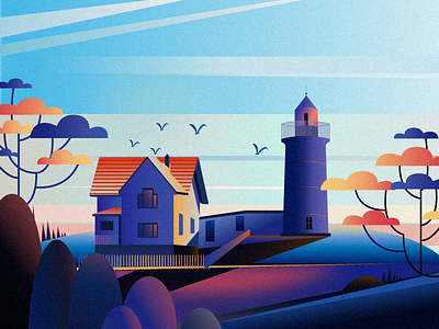 Lighthouse - 01/23/2019 at 06:34 AM 设计 插图 ui