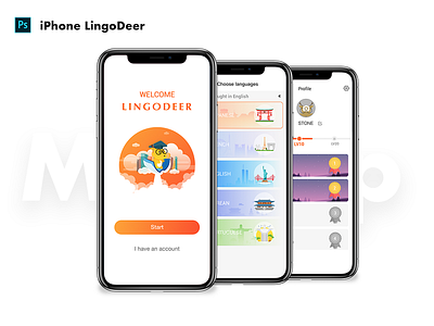 Iphonex Mockup app branding design ui 品牌 插图 设计
