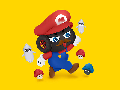 Super Mario character design game super mario