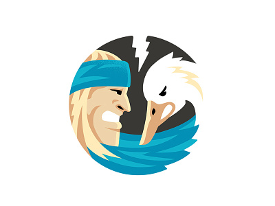 MicBergsma angry bandana challenger duck gopro logo mark wakeboarder water youtube youtuber