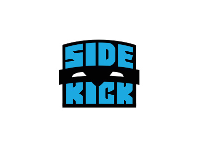Sidekick animation branding design hero logo mask sidekick superhero