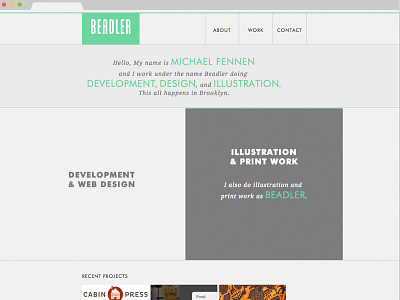 New site is live! design development graphic illustration logo