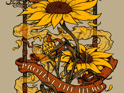 Protest The Hero apparel art band design illustration music poster print shit