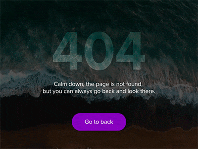 404 404 page animation gif ui ux video web