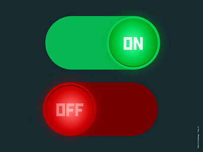 Daily UI Challenge Day 15 - On/Off Switch
