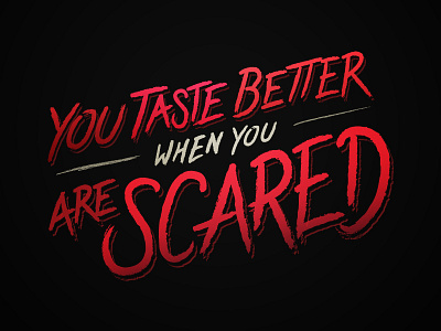 Friday the 13th inspired lettering
