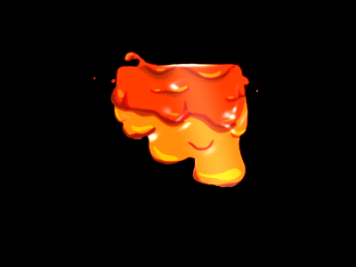 lava 2d art 2danimation animated gif frame by frame fx loop vfx