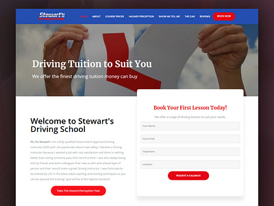 Auto driving school's website auto driving school business website cloning driving school website educational elementor elementor pro institutes school skill development training center ui design website design website designer website for driving school wix to wordpress wordpress design wordpress website design