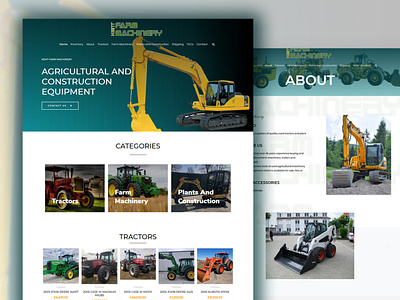 Used Construction and agriculture equipment business