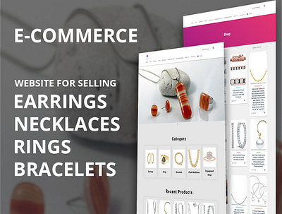 Jewelry business Ecommerce website business profile website business website corporate website design design ecommerce ecommerce design elementor elementor pro html jewellery jewellery shop jewelry shop ui design website design woocomerce wordpress design wordpress development wordpress website design wordpress woocommerce