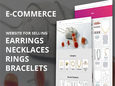Jewelry business Ecommerce website