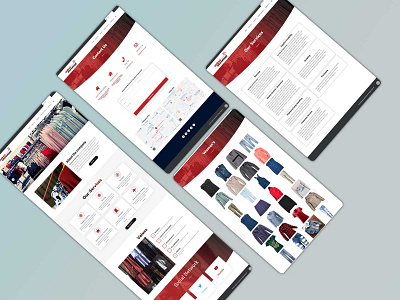 Garments buying house website design by WordPress