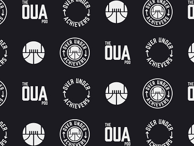 OUA Podcast – Secondary Marks design illustration logo podcast podcast logo vector