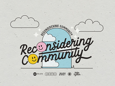 Reconsidering Community branding church crtvchurch crtvmin design illustration logo series vector