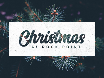 Christmas at Rock Point christmas christmas 2016 church crtvmin design