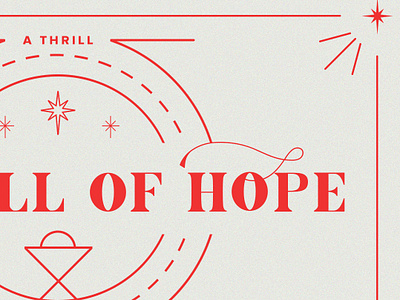 A Thrill of Hope branding christmas church crtvchurch crtvmin design series