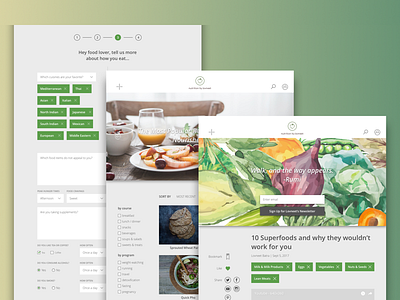 Website Design for a Nutritionist