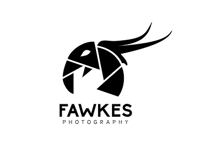 Logo Design for Fawkes Photography camera fawkes graphic design illustration illustration design lens lens logo logo design photographer photography photography logo
