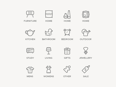 Category icons icons