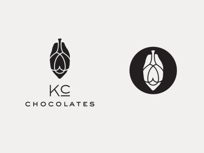 Chocolates logo bean chocolate icon logo logo mark monogram wip