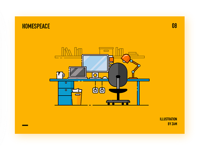 homespace系列小插画 design icon illustration ui web