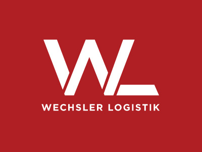 German Logistics brand german identity international letter logistics logo mark monogram transportation typography wl