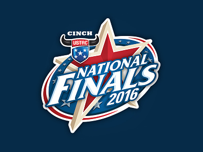 2016 USTRC Finals 2016 athletics championship design finals logo national roping sports star ustrc