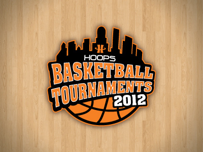 Hoops Basketball Tournaments ball basketball game hoops logo louisville series skyline sport tournament youth