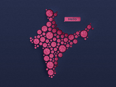 Hello Dribbble from India!