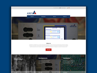 Amet amet branding design medical responsive ui ux web design web development