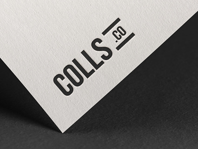 Branding: colls.co brand branding design fashion fashion brand graphic design illustration logo photoshop print typography
